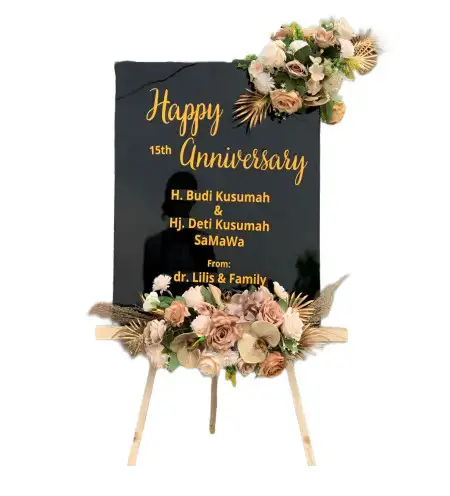 Papan Bunga Akrilik Mendoyo Dauh Tukad